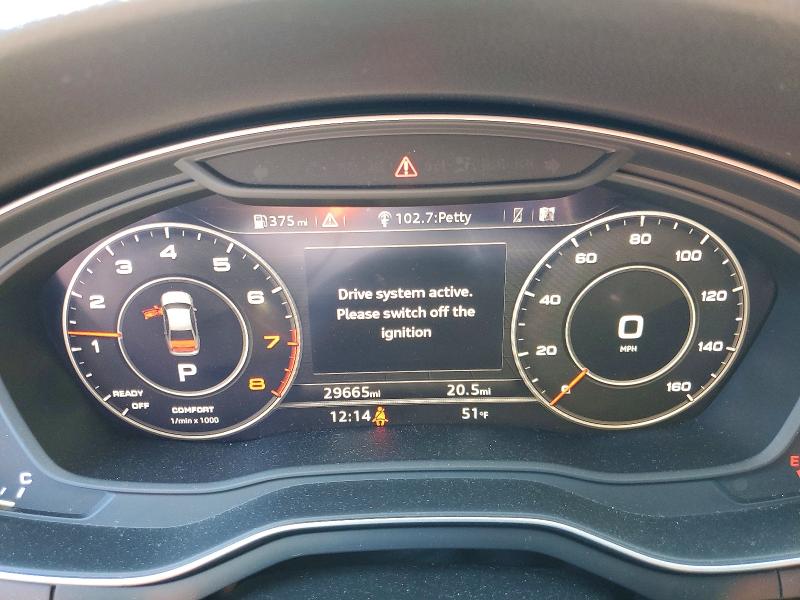 Продаж на аукціоні авто 2019 Audi A4, vin: WAUENAF46KN001695, номер лоту: 49165016