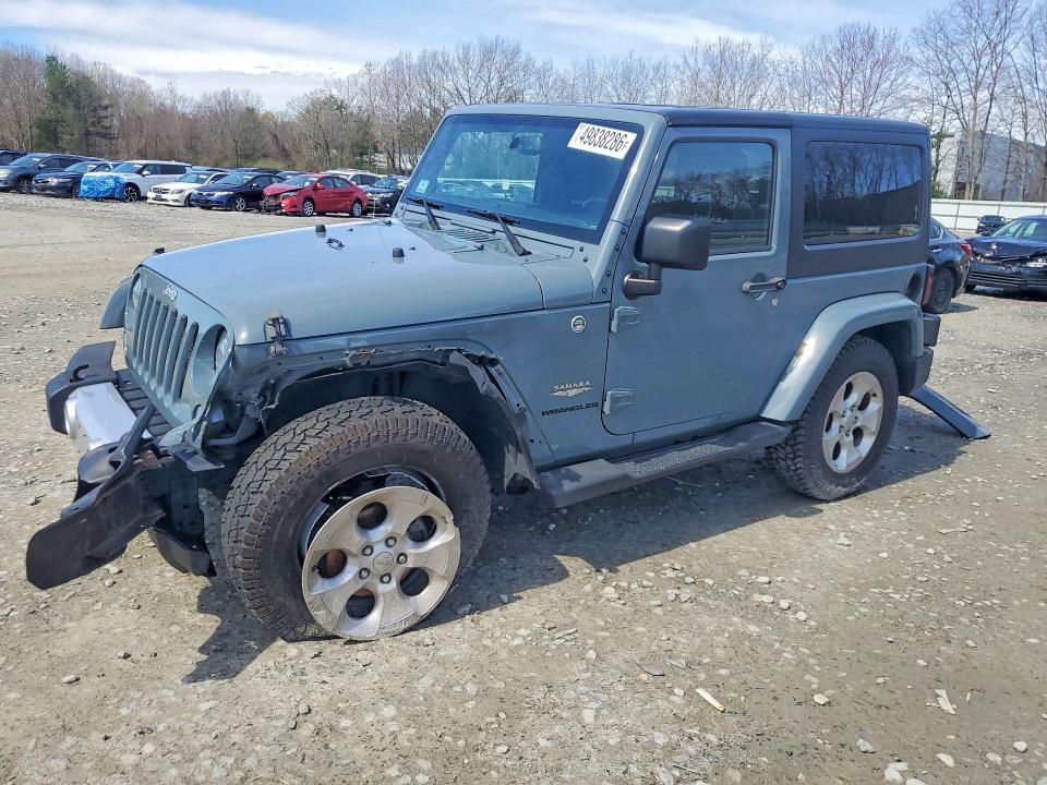49838286 :رقم المزاد ، 1C4AJWBG2FL620497 vin ، 2015 Jeep Wrangler مزاد بيع