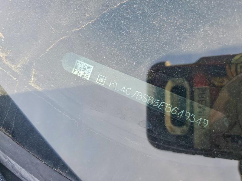 2014 Buick Encore მანქანა იყიდება აუქციონზე, vin: KL4CJBSB5EB649349, აუქციონის ნომერი: 51414866