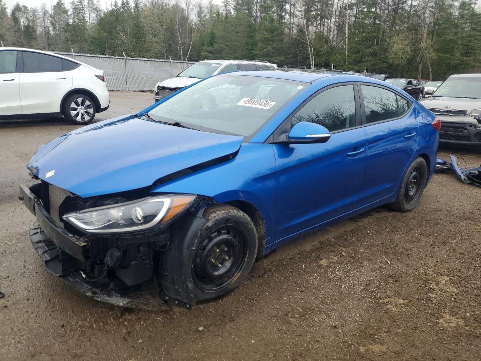Продажа на аукционе авто 2018 Hyundai Elantra, vin: KMHD84LF1JU689019, номер лота: 49909436