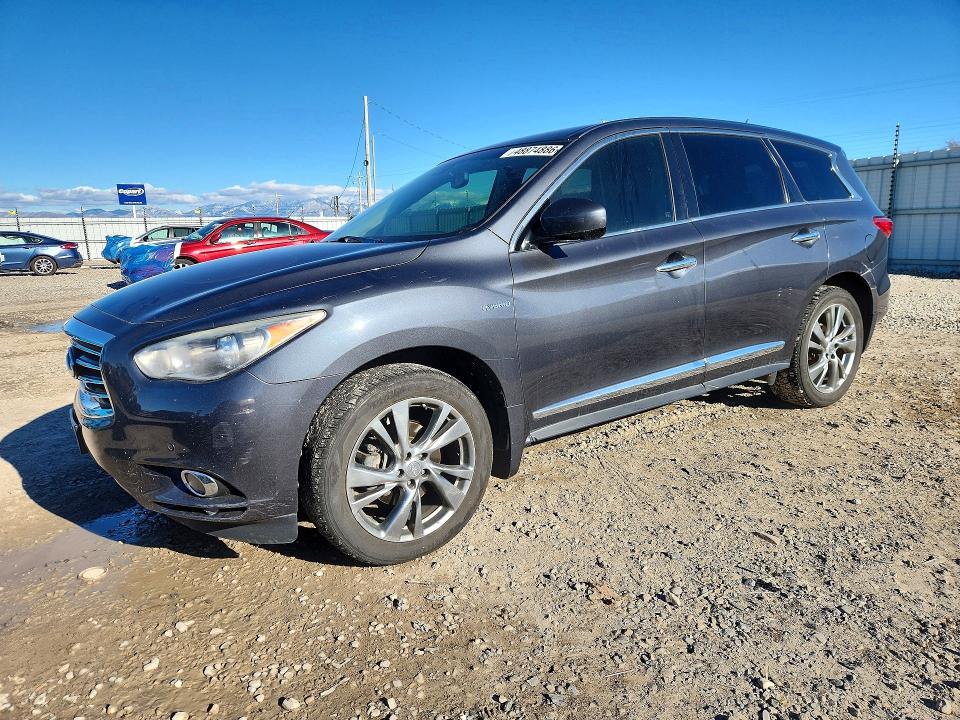 48874886 :رقم المزاد ، 5N1CL0MN3EC514579 vin ، 2014 Infiniti Qx60 Hybrid مزاد بيع