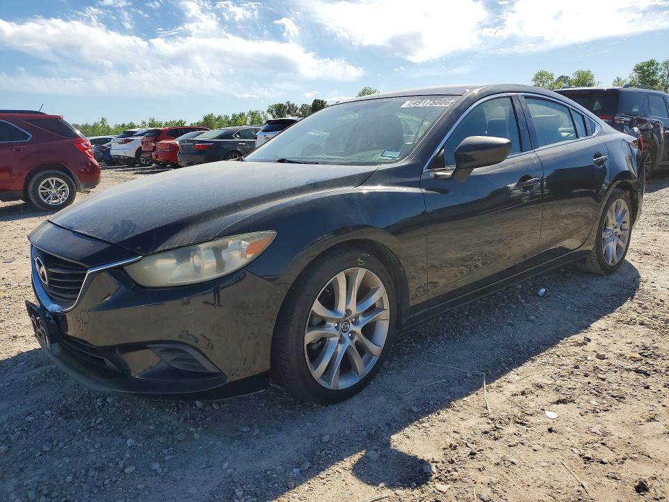 2016 Mazda Mazda6 I მანქანა იყიდება აუქციონზე, vin: JM1GJ1V53G1458075, აუქციონის ნომერი: 49175886