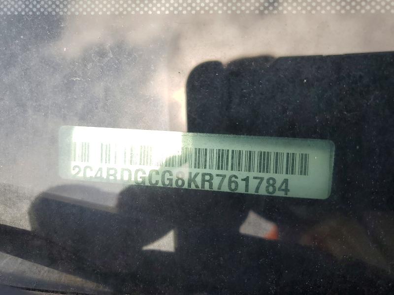 Продаж на аукціоні авто 2019 Dodge Grand Caravan, vin: 2C4RDGCG8KR761784, номер лоту: 48863946