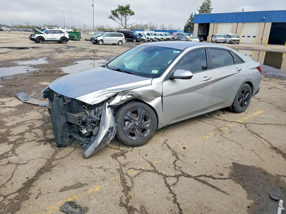 2021 Hyundai Elantra მანქანა იყიდება აუქციონზე, vin: 5NPLM4AG2MH047737, აუქციონის ნომერი: 50416916