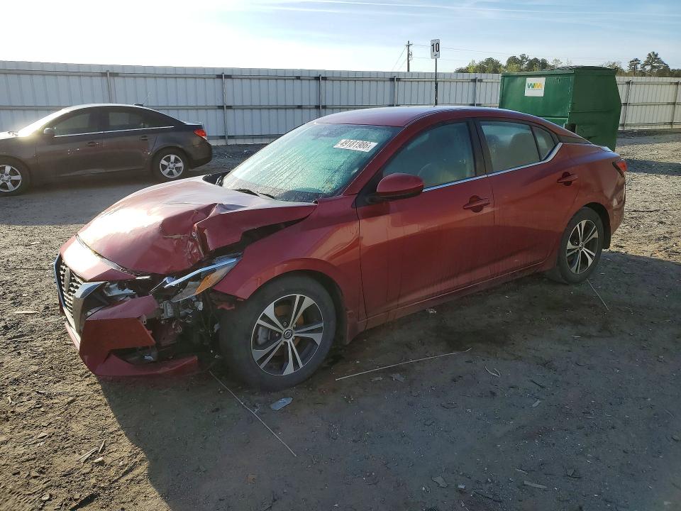 Продаж на аукціоні авто 2021 Nissan Sentra, vin: 3N1AB8CV2MY222011, номер лоту: 49181986