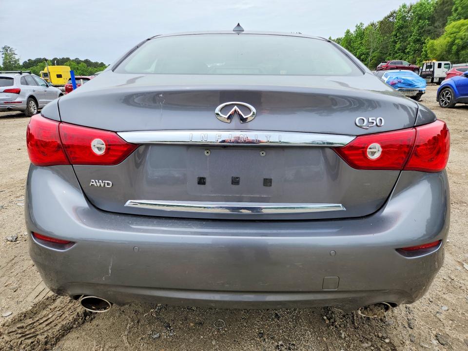 2015 Infiniti Q50 მანქანა იყიდება აუქციონზე, vin: JN1BV7AR6FM392437, აუქციონის ნომერი: 51706346