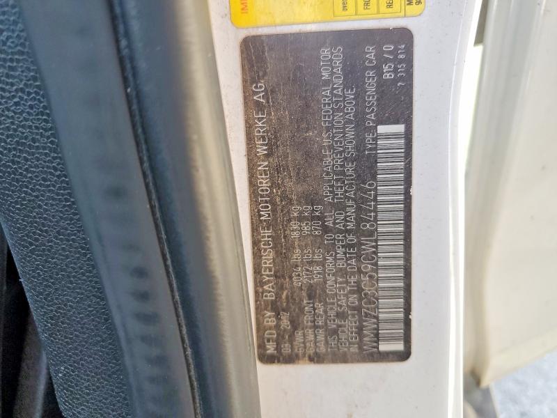 Продаж на аукціоні авто 2012 Mini Cooper, vin: WMWZC3C59CWL84446, номер лоту: 51979036