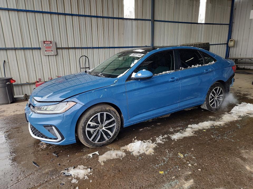 2025 Volkswagen Jetta მანქანა იყიდება აუქციონზე, vin: 3VW7X7BU2SM076402, აუქციონის ნომერი: 50281146