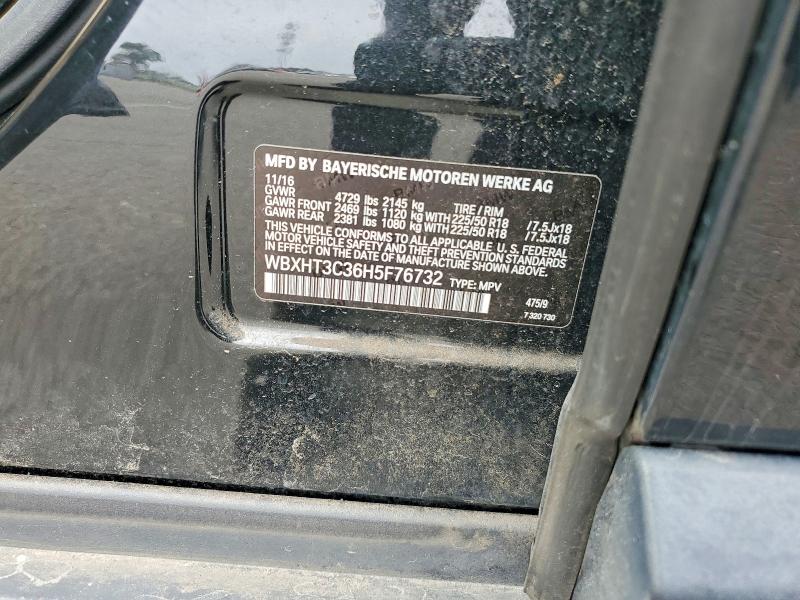 Продажа на аукционе авто 2017 Bmw X1, vin: WBXHT3C36H5F76732, номер лота: 48695106