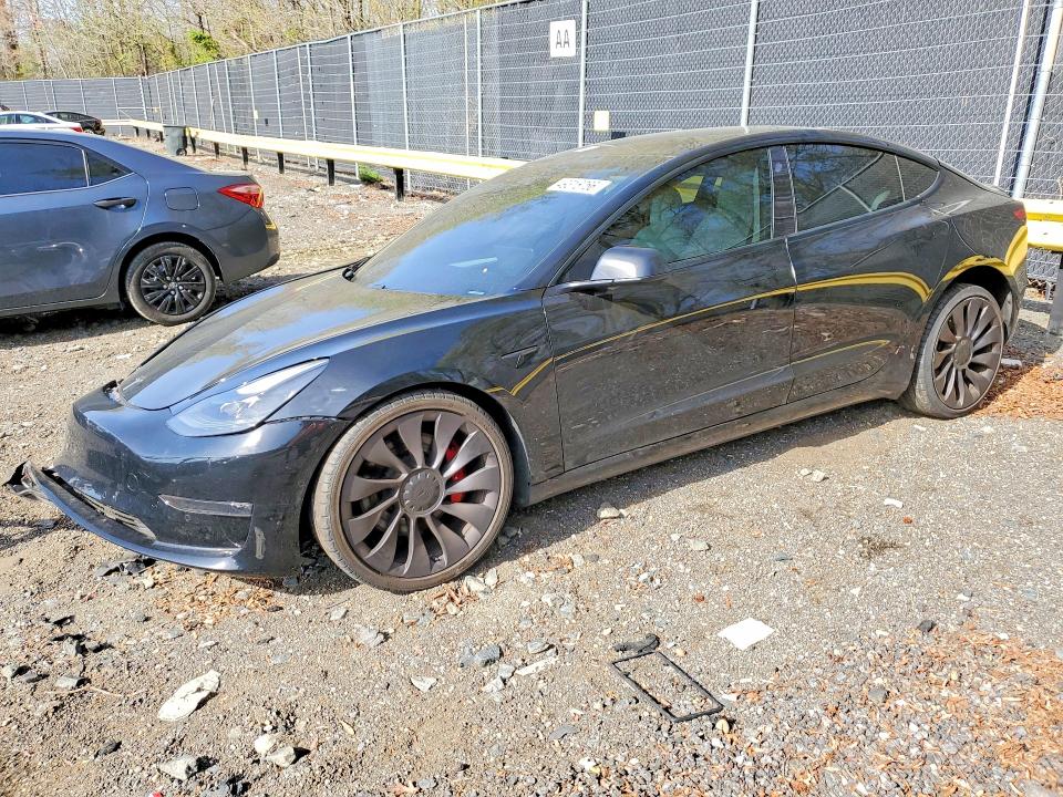 49316766 :رقم المزاد ، 5YJ3E1EC8MF049493 vin ، 2021 Tesla Model 3 مزاد بيع