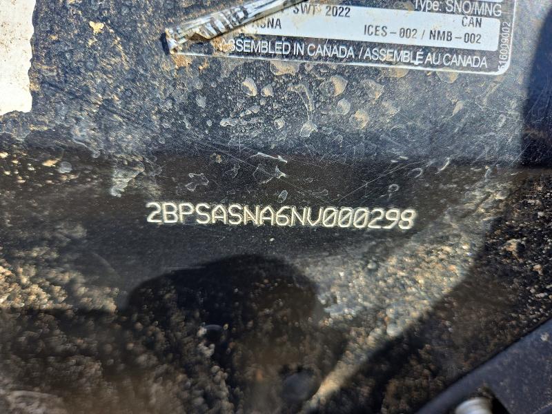 51105756 :رقم المزاد ، 2BPSASNA6NV000298 vin ، 2022 Ski-doo Expedition Swt 900 مزاد بيع