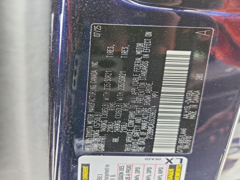 2025 Lexus Rx 350h მანქანა იყიდება აუქციონზე, vin: 2T2BBMCA5SC096274, აუქციონის ნომერი: 49237876
