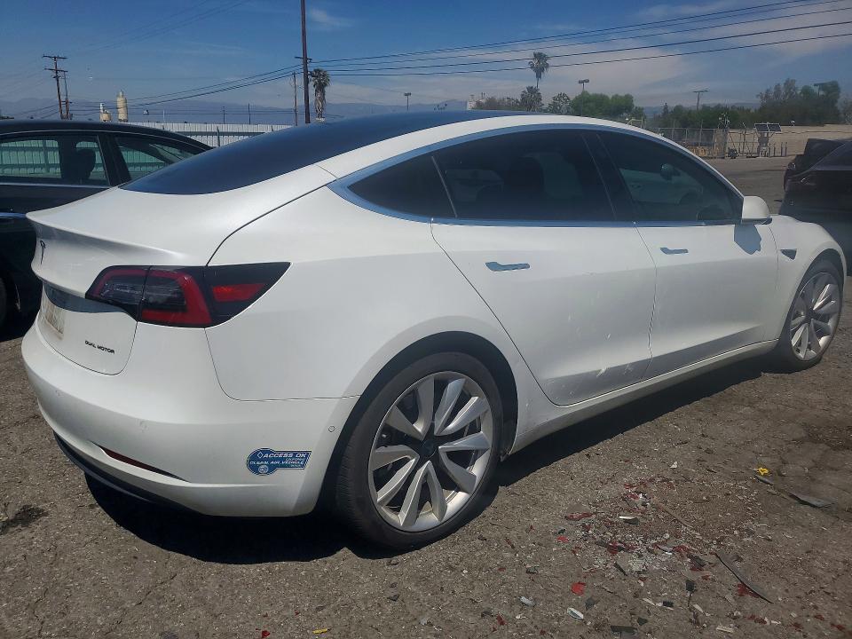Продажа на аукционе авто 2020 Tesla Model 3, vin: 5YJ3E1EB7LF807278, номер лота: 48883676