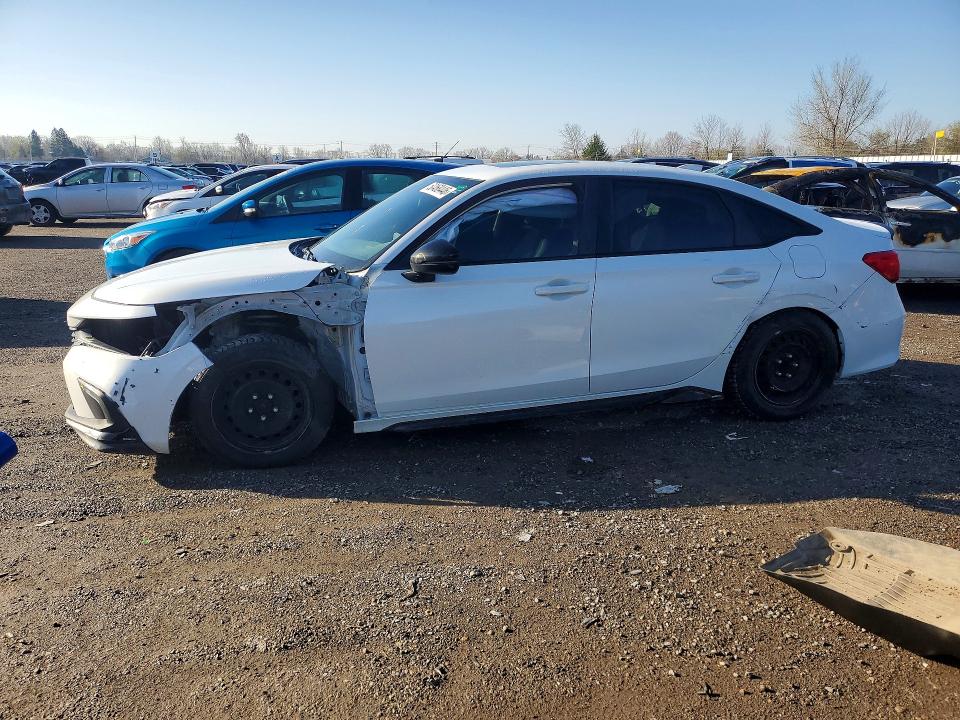 50468446 :رقم المزاد ، 2HGFE2F50NH112375 vin ، 2022 Honda Civic مزاد بيع