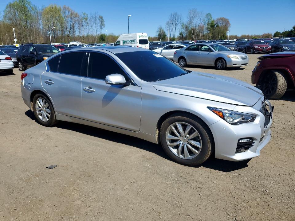 51006986 :رقم المزاد ، JN1BV7AR7FM418625 vin ، 2015 Infiniti Q50 مزاد بيع