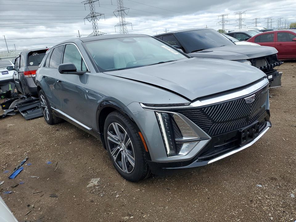 2024 Cadillac Lyriq მანქანა იყიდება აუქციონზე, vin: 1GYKPPRL9RZ105486, აუქციონის ნომერი: 51371316