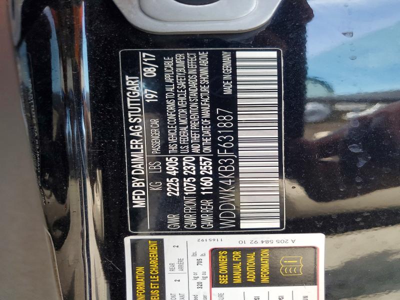Aukcja sprzedaży 2018 Mercedes-benz C, vin: WDDWK4KB3JF631887, numer aukcji: 50904096