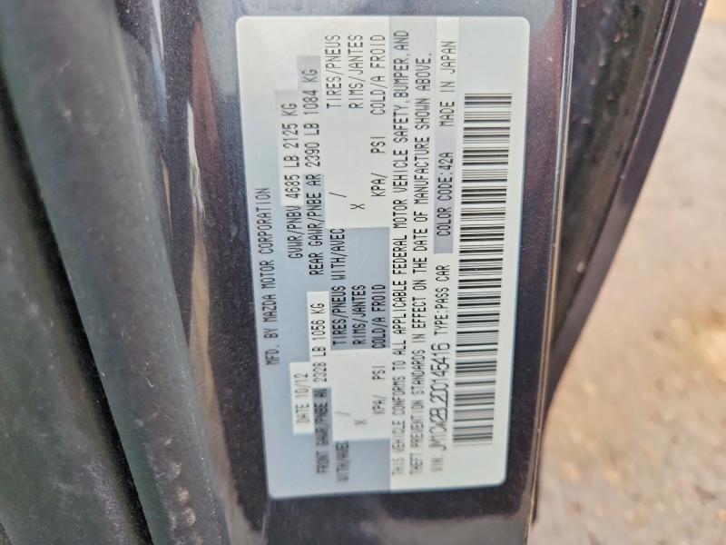 Aukcja sprzedaży 2013 Mazda 5, vin: JM1CW2BL2D0145416, numer aukcji: 49281426
