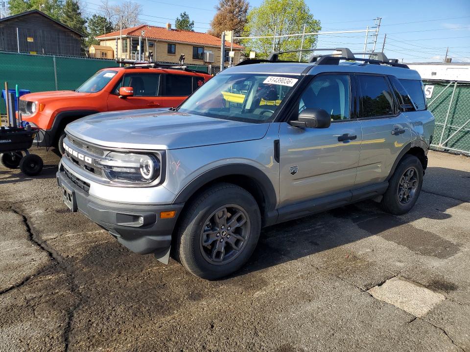 51439036 :رقم المزاد ، 3FMCR9B61PRD45357 vin ، 2023 Ford Bronco Sport مزاد بيع
