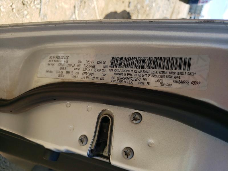 Продаж на аукціоні авто 2016 Ram 1500, vin: 1C6RR6NMXGS312277, номер лоту: 49500906