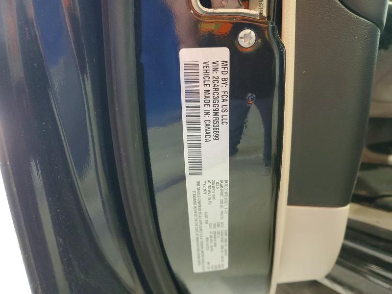 2021 Chrysler Pacifica მანქანა იყიდება აუქციონზე, vin: 2C4RC3GG9MR536699, აუქციონის ნომერი: 49804886