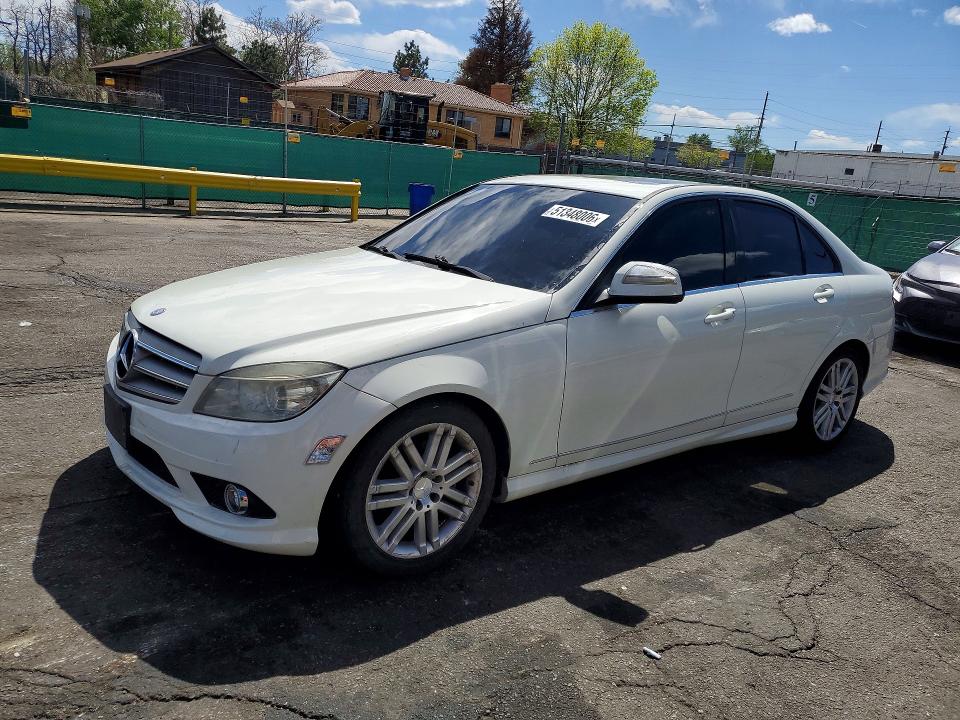 2009 Mercedes-benz C მანქანა იყიდება აუქციონზე, vin: WDDGF54X79R070899, აუქციონის ნომერი: 51348006
