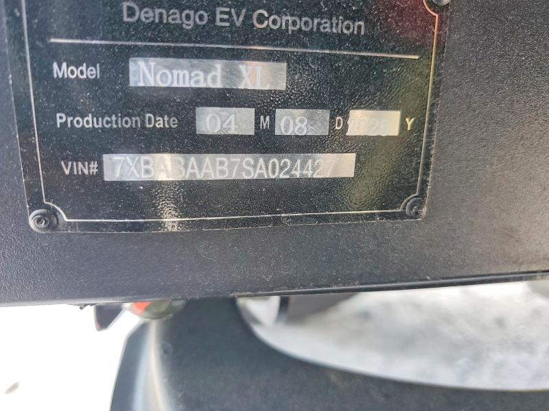 Aukcja sprzedaży 2025 Denago Unknown, vin: 7XBABAAB7SA024427, numer aukcji: 50440836