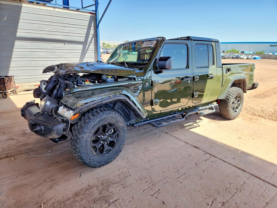 51022046 :رقم المزاد ، 1C6HJTAG7PL518801 vin ، 2023 Jeep Gladiator مزاد بيع