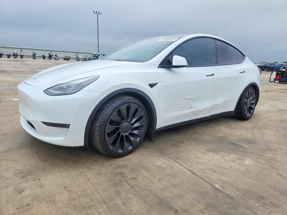 50800046 :رقم المزاد ، 7SAYGDEF0NF548563 vin ، 2022 Tesla Model Y مزاد بيع