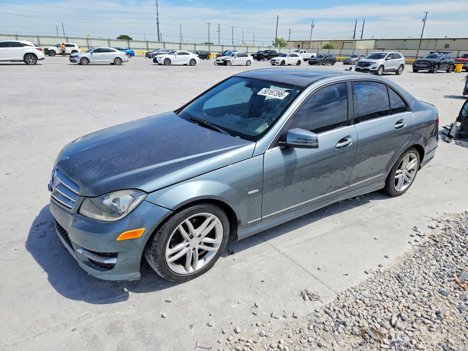 Продажа на аукционе авто 2012 Mercedes-benz C, vin: WDDGF4HB7CA642567, номер лота: 50187396