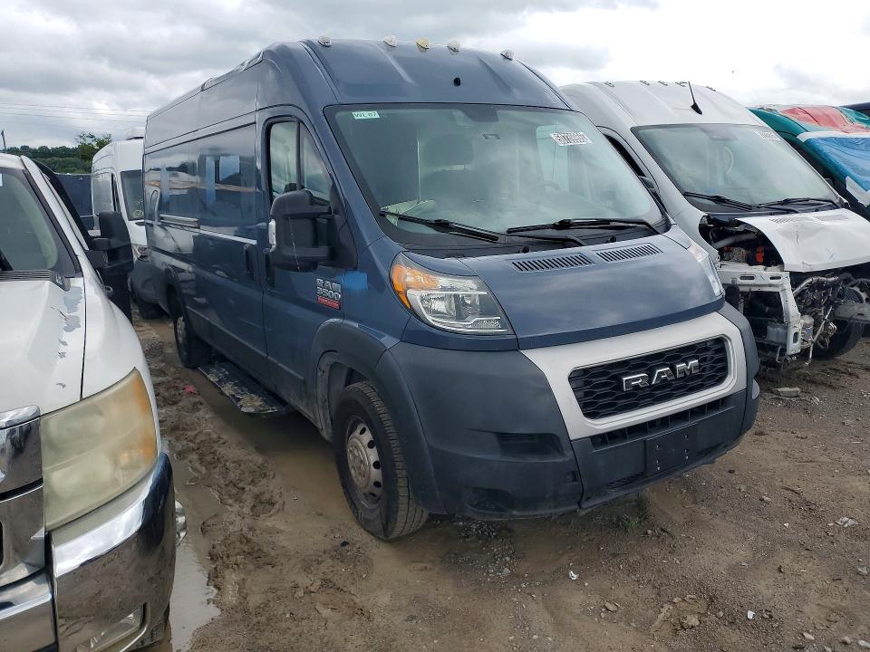 50739966 :رقم المزاد ، 3C6FRVJG9ME503040 vin ، 2021 Ram Promaster 3500 مزاد بيع