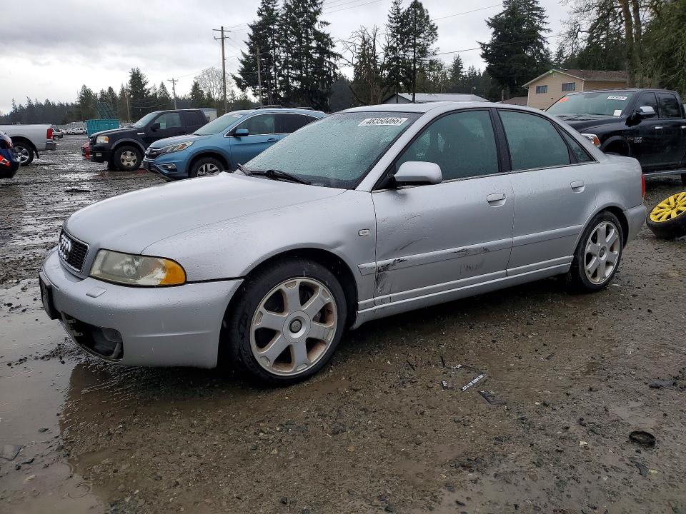 2000 Audi S4 მანქანა იყიდება აუქციონზე, vin: WAUDD68D6YA033121, აუქციონის ნომერი: 48350466