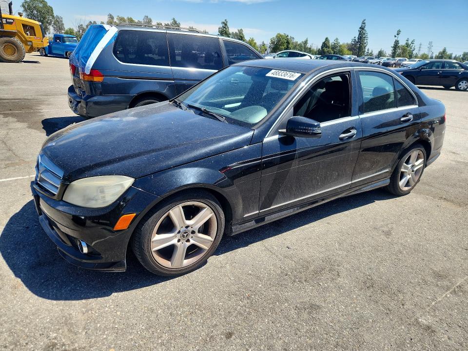 48833616 :رقم المزاد ، WDDGF5EB6AR128251 vin ، 2010 Mercedes-benz C مزاد بيع