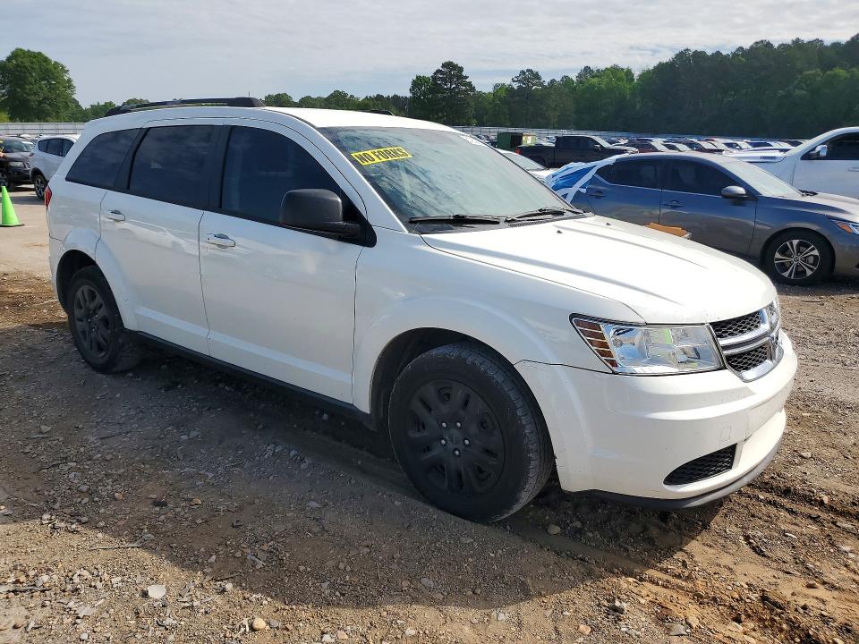 2018 Dodge Journey მანქანა იყიდება აუქციონზე, vin: 3C4PDCAB0JT158959, აუქციონის ნომერი: 51262726