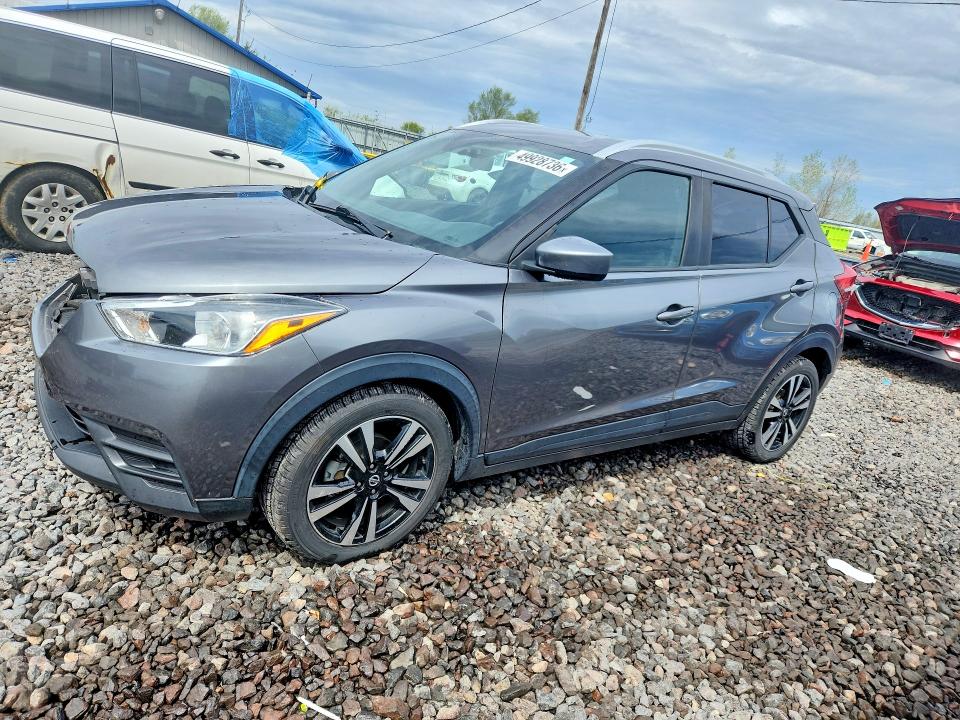 2019 Nissan Kicks მანქანა იყიდება აუქციონზე, vin: 3N1CP5CU2KL542858, აუქციონის ნომერი: 49928736