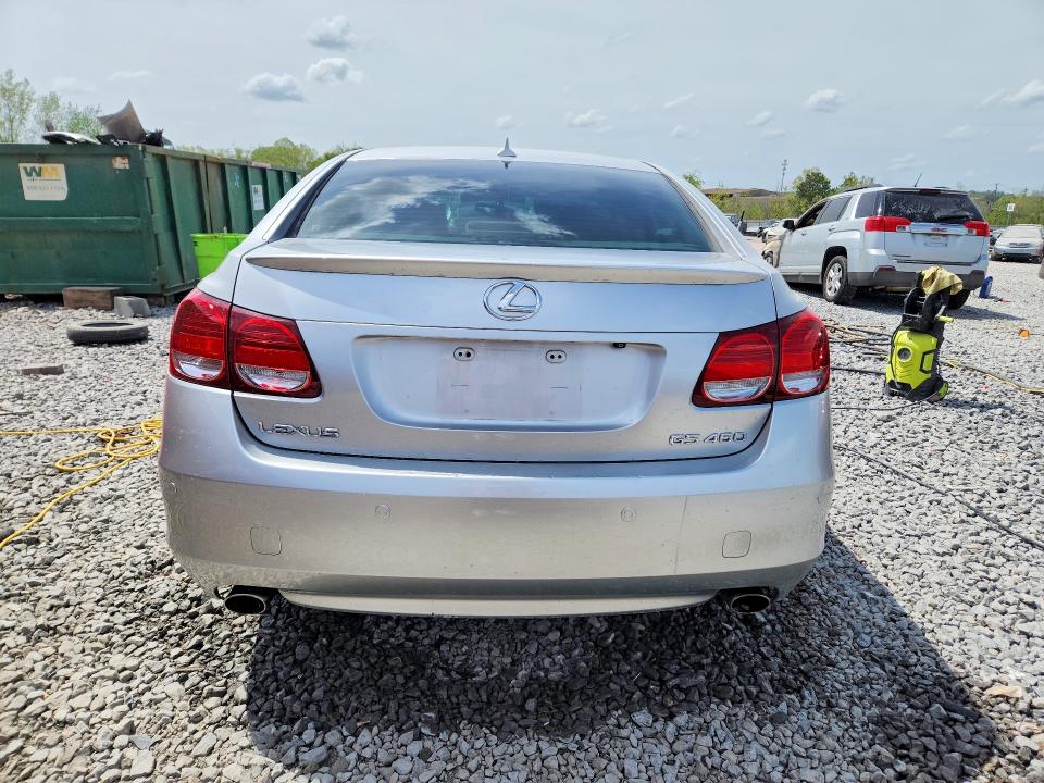 48520396 :رقم المزاد ، JTHBL96S685002491 vin ، 2008 Lexus Gs 460 مزاد بيع
