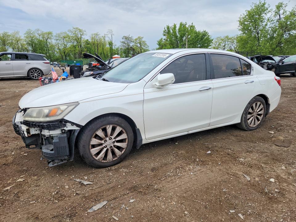 50497206 :رقم المزاد ، 1HGCR3F80EA040616 vin ، 2014 Honda Accord مزاد بيع