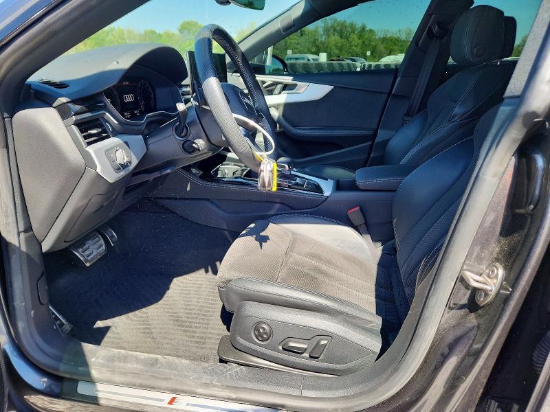 2021 Audi A5 მანქანა იყიდება აუქციონზე, vin: WAUFACF56MA055822, აუქციონის ნომერი: 48803706