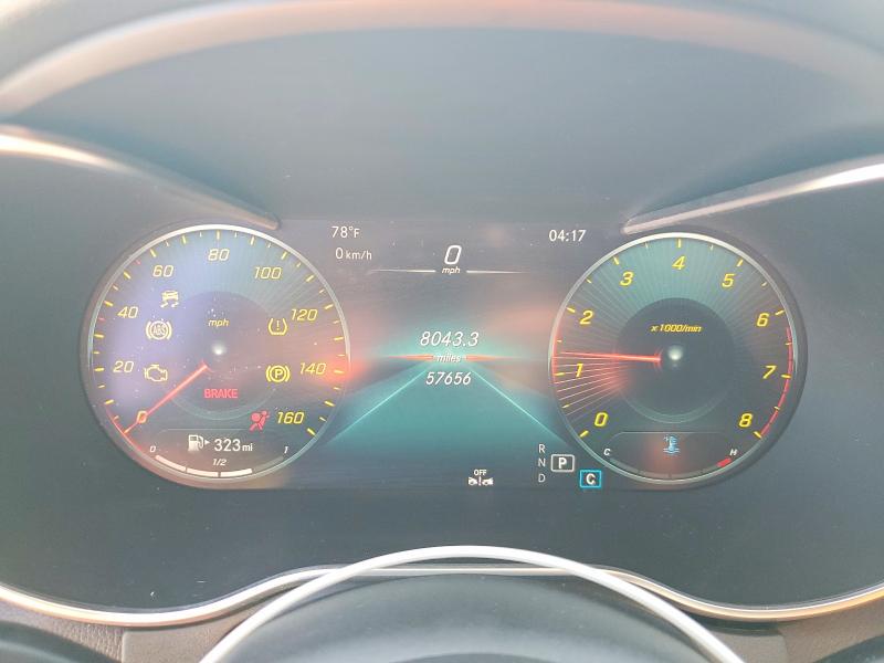 2020 Mercedes-benz C მანქანა იყიდება აუქციონზე, vin: WDDWF8DB0LR526735, აუქციონის ნომერი: 51904956