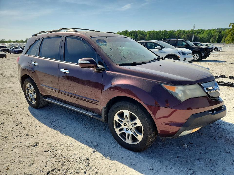 49964196 :رقم المزاد ، 2HNYD28397H518299 vin ، 2007 Acura Mdx مزاد بيع