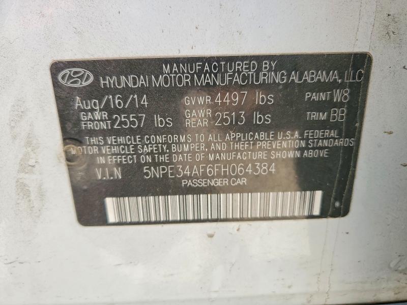 Aukcja sprzedaży 2015 Hyundai Sonata, vin: 5NPE34AF6FH064384, numer aukcji: 49923296