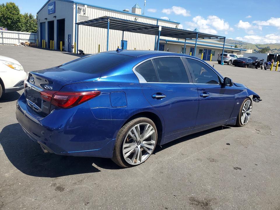 Продаж на аукціоні авто 2019 Infiniti Q50, vin: JN1EV7AP8KM540917, номер лоту: 50918046