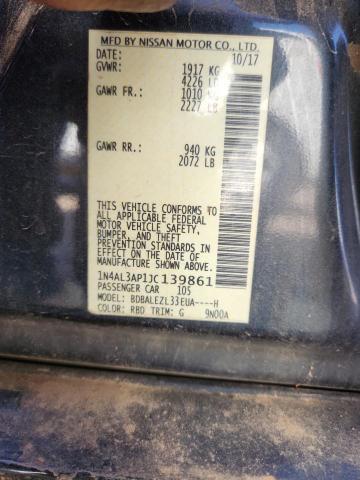 2018 Nissan Altima მანქანა იყიდება აუქციონზე, vin: 1N4AL3AP1JC139861, აუქციონის ნომერი: 48879796
