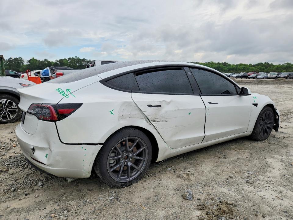 50991106 :رقم المزاد ، 5YJ3E1EA2MF016665 vin ، 2021 Tesla Model 3 مزاد بيع