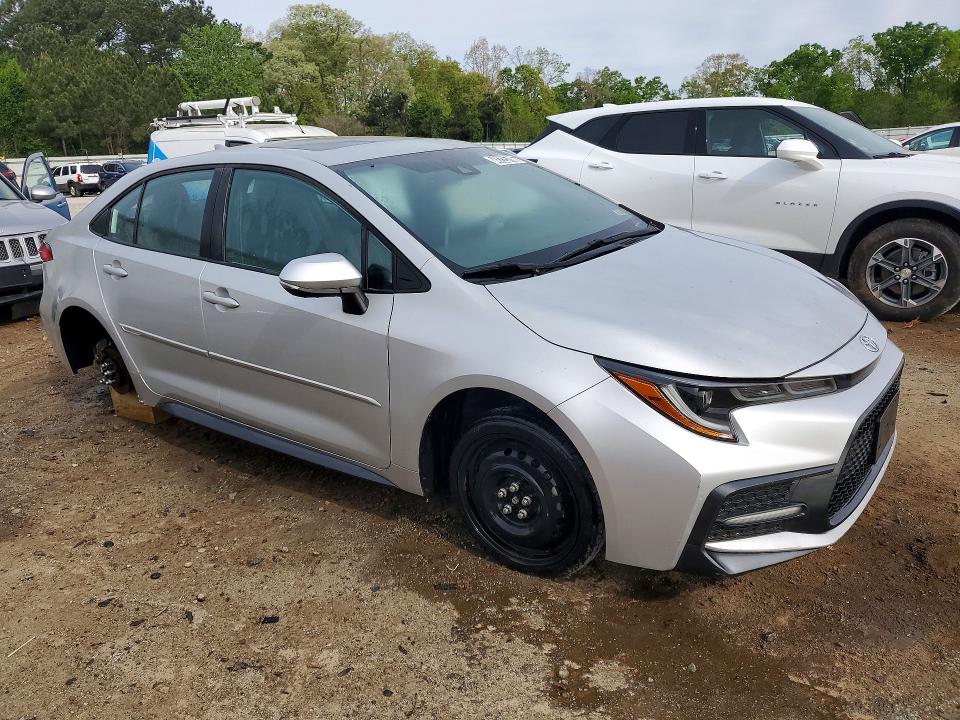 2020 Toyota Corolla მანქანა იყიდება აუქციონზე, vin: 5YFP4RCE3LP027962, აუქციონის ნომერი: 48225706