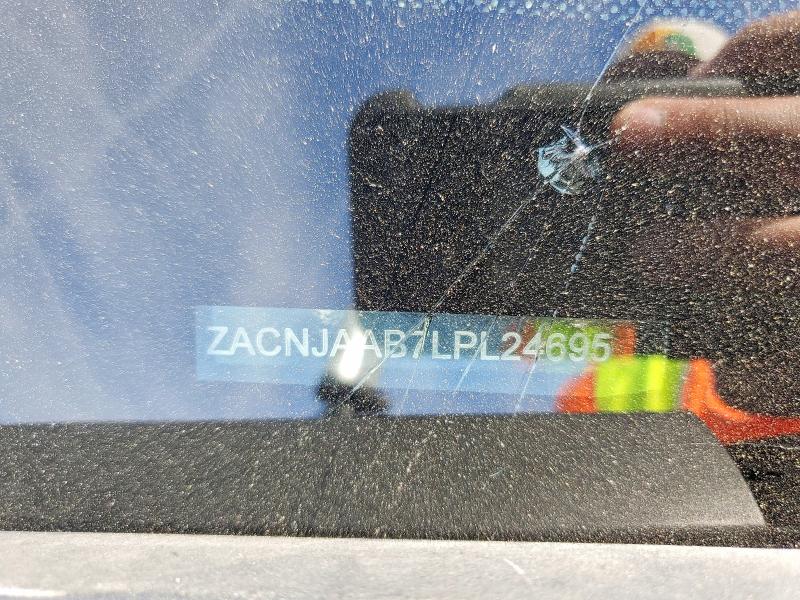 2020 Jeep Renegade მანქანა იყიდება აუქციონზე, vin: ZACNJAAB7LPL24695, აუქციონის ნომერი: 50684566