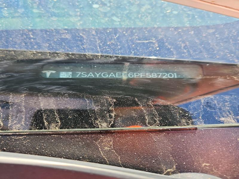 2023 Tesla Model Y მანქანა იყიდება აუქციონზე, vin: 7SAYGAEE6PF587201, აუქციონის ნომერი: 47938496