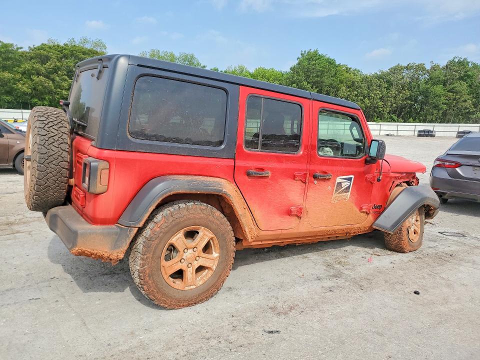 Продажа на аукционе авто 2021 Jeep Wrangler Unlimited, vin: 1C4HJXKN5MW734346, номер лота: 50705706