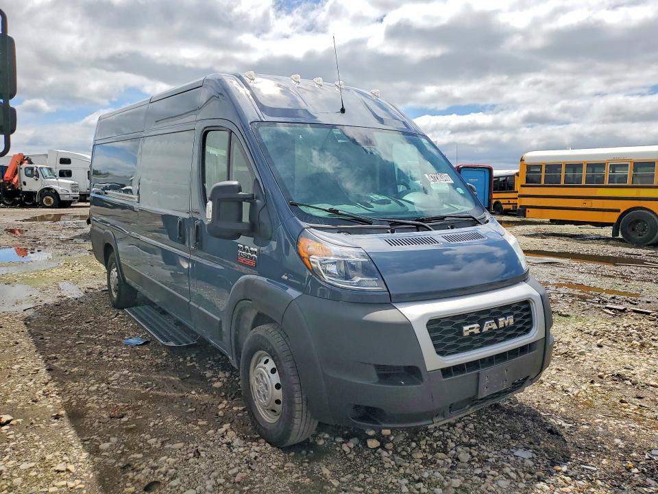47230346 :رقم المزاد ، 3C6MRVJG4ME587341 vin ، 2021 Ram Promaster 3500 مزاد بيع