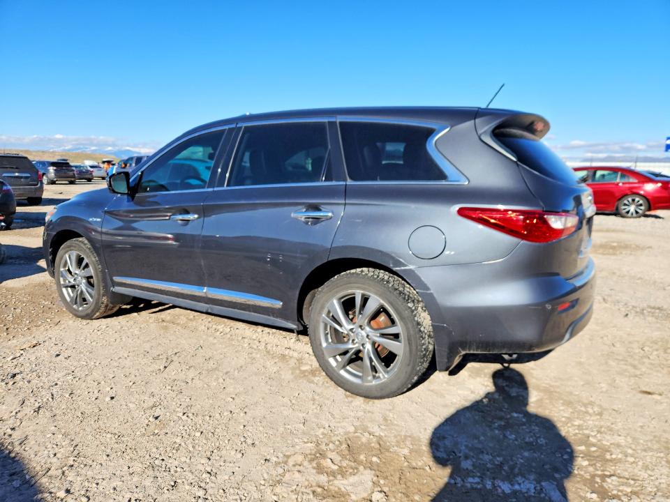 48874886 :رقم المزاد ، 5N1CL0MN3EC514579 vin ، 2014 Infiniti Qx60 Hybrid مزاد بيع